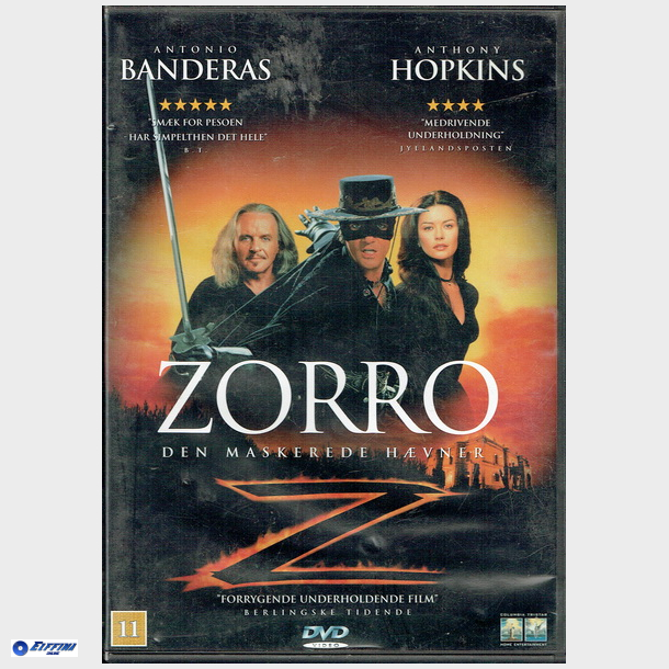 Zorro Den Maskerede Hvner