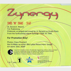 Zynergy - This 'n' That (2003) (Promo)