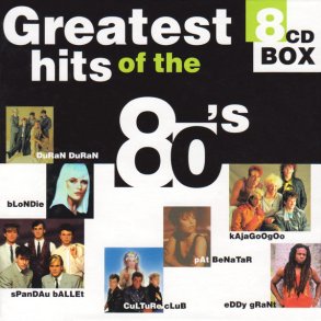 Greatest hits of the 80's (1998) 8xCD Boks
